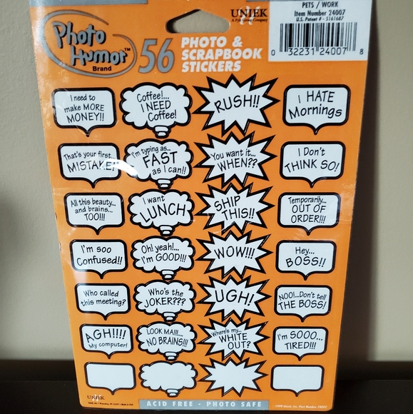 DONATED Scrapbooking Stickers - Picture 2 of 2